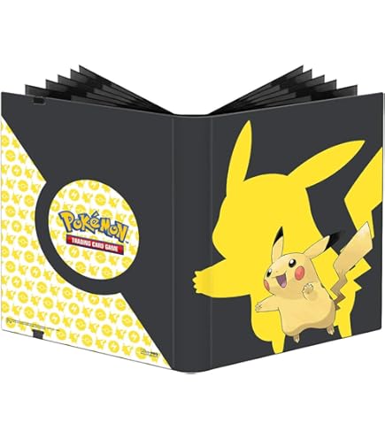 Amazon.com: Ultra Pro 9-Pocket Pokémon Full-View Pro Binder: Poke Ball :  Toys & Games