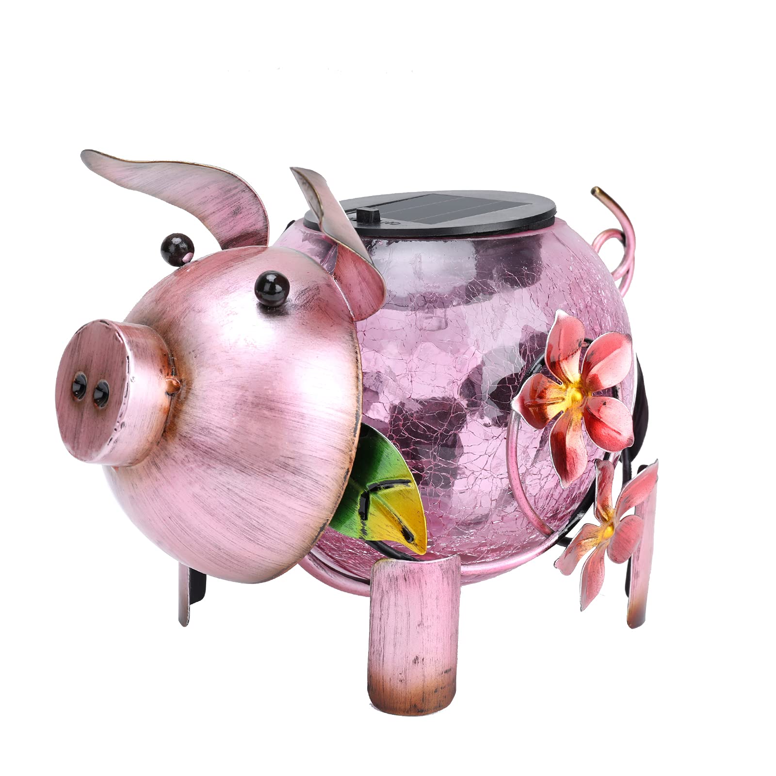 Photo 1 of MUMTOP Solar Lantern - Outdoor Waterproof Lights, Pig Yard Decorations, Decorative Tabletop Ornaments for Garden Decor