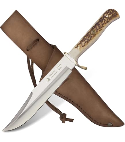 Amazon.com : Puma SGB Skinner Stag Hunting Knife with Leather