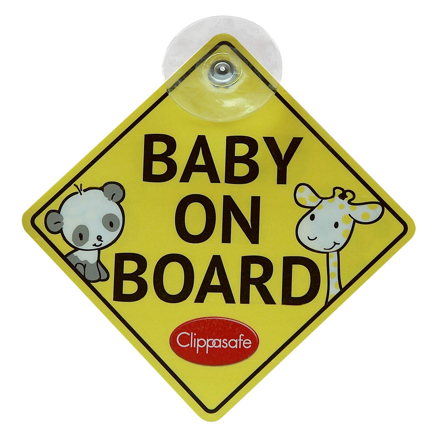 Clippasafe Baby and Child On Board Sign