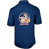 Men's Modal Embroidery Shirt Parrot Dise