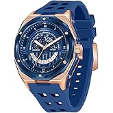 COSSINIGE Mens Watches Waterproof Analog Sports Watch Business Casual Watches for Men Black Luxury Dress Work Watches