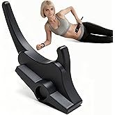 Psoas Release Tool Hip Hook, Deep Tissue Hip Flexor Massage Hook for Iliacus Muscle & Hip Tension Relief, Trigger Point Self-Massager for Back, Pelvis & Thigh Recovery (Black)