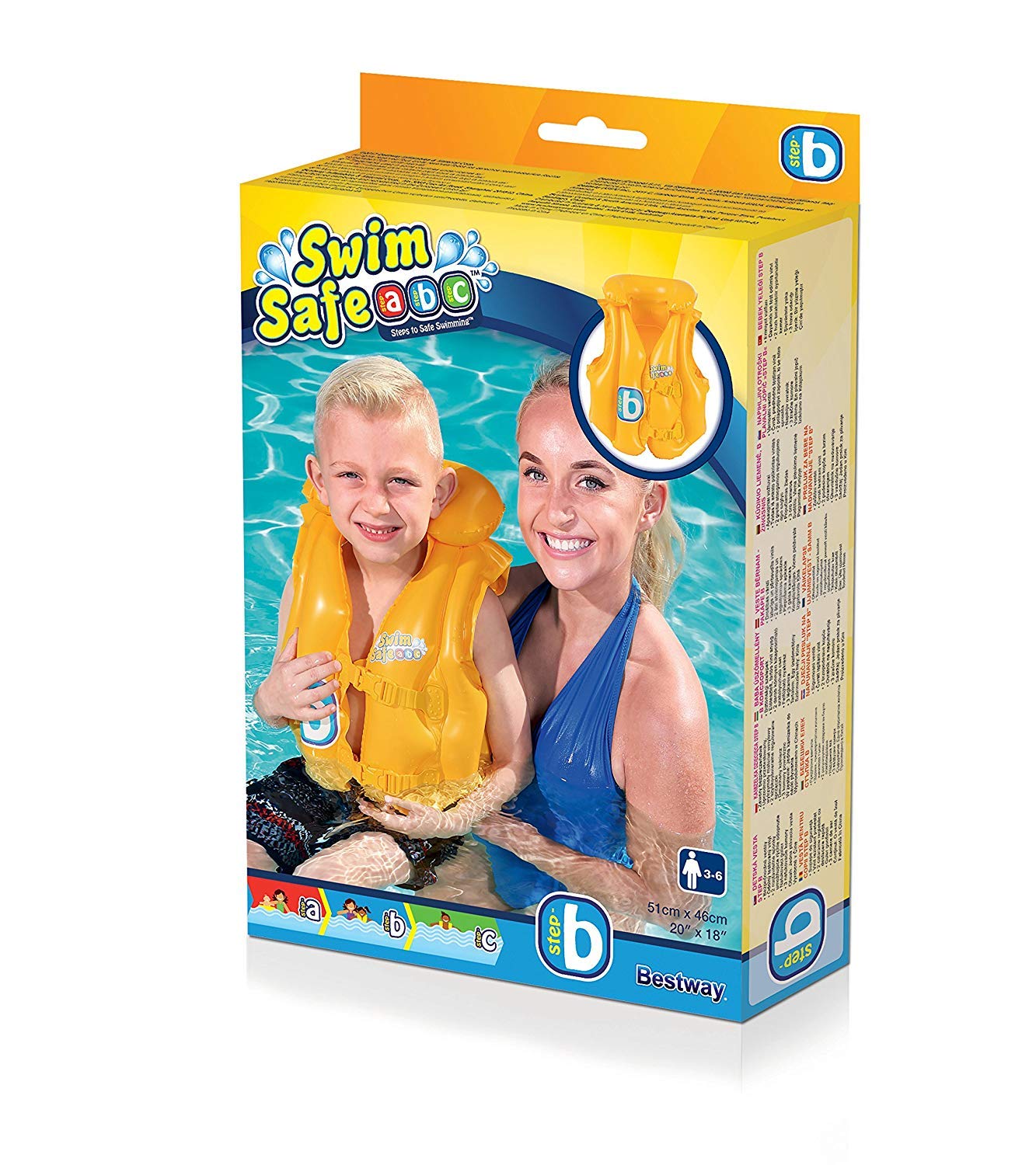 inflatable swimming aid
