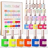 Double Rhythm 28Pcs 0.5Oz Gel Nail Polish Set Same