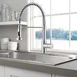 Peppermint Chrome Pull Down Kitchen Tap 360° Swivel UK 1 Hole view 9