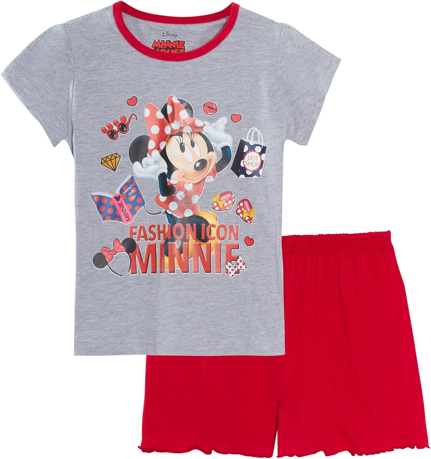 Pigiama Corto Con Sula Pigiama Corto Bing Per Bambina Set