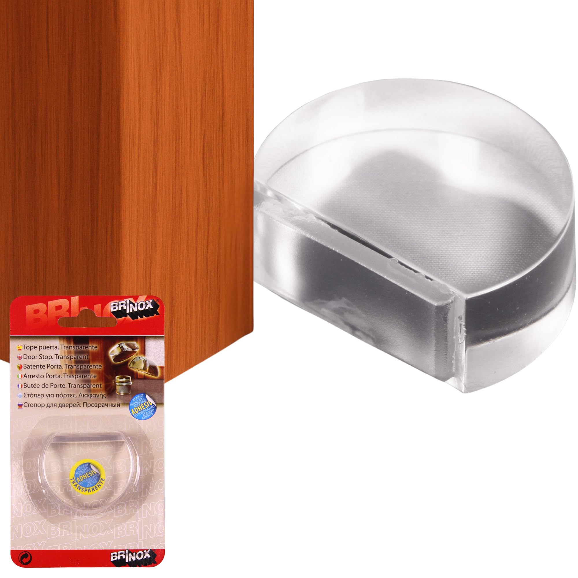 BRINOX - Methacrylate stopper. Trans. Flat rubber. B90240H