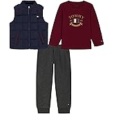 Tommy Hilfiger boys 3 Pc Puff Vest Set