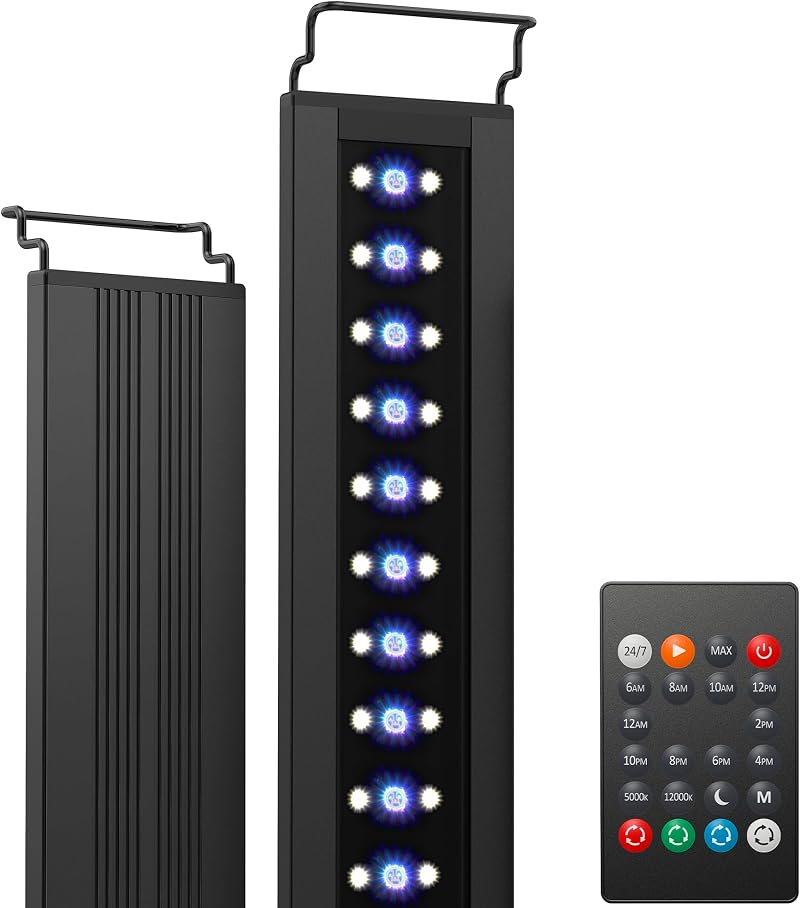 NICREW C10 24/7 Aquarium Light with Remote Full Spectrum LED 28-42 cm
