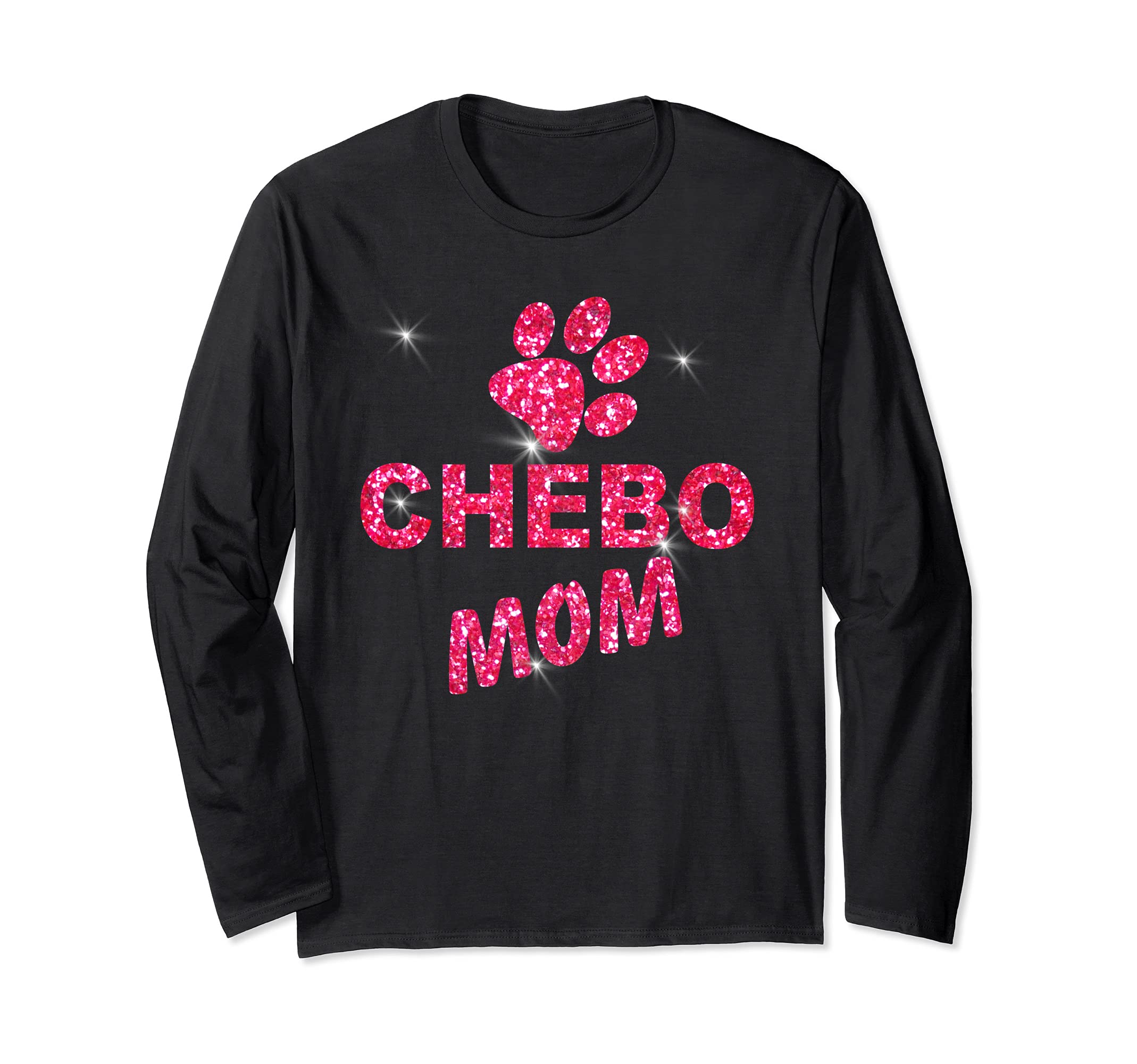 CHEBO DOG MOM Long Sleeve T-Shirt
