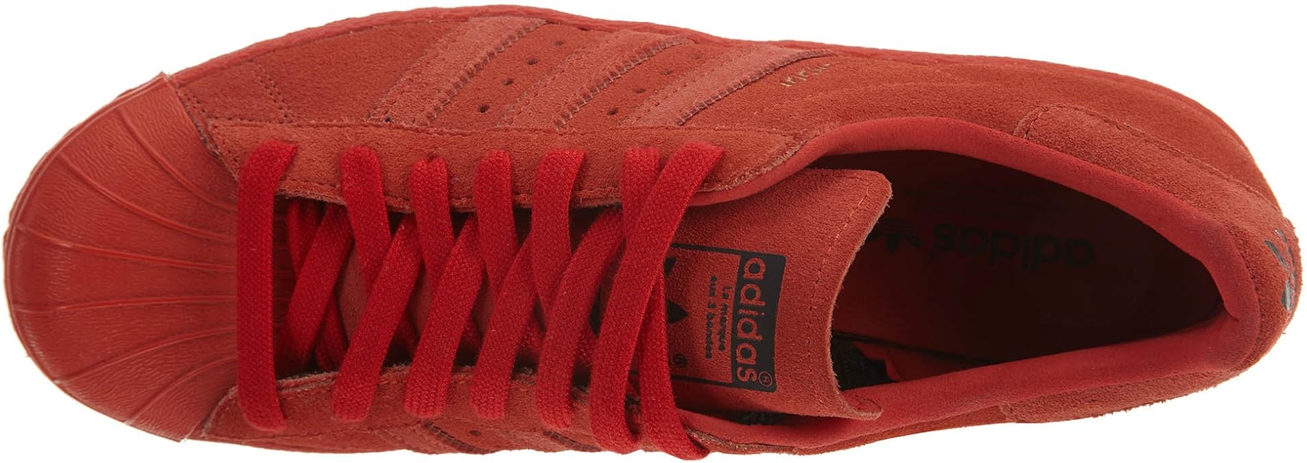 adidas originals superstar 80s women red