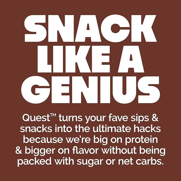 QUEST NUTRITION CHOCOLATE CHIP COOKIE DOUGH PROTEIN BARS, HIGH PROTEIN, LOW CARB, GLUTEN FREE, KETO FRIENDLY, 12 COUNT
