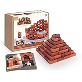 Guidecraft Little Bricks - 60 pc. Set: Builders Set for Construction and Stacking, Kids Educational Learning Toy