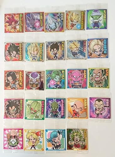 Amazon Co Jp ドラゴンボール 超戦士シールウエハース 第1弾 全24種類フルコンプ ホビー 通販