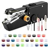 Handheld Sewing Machine, Electric Mini Portable Quick Sewing Machine, Suitable for Beginners Sewings Clothes Family Travel DIY
