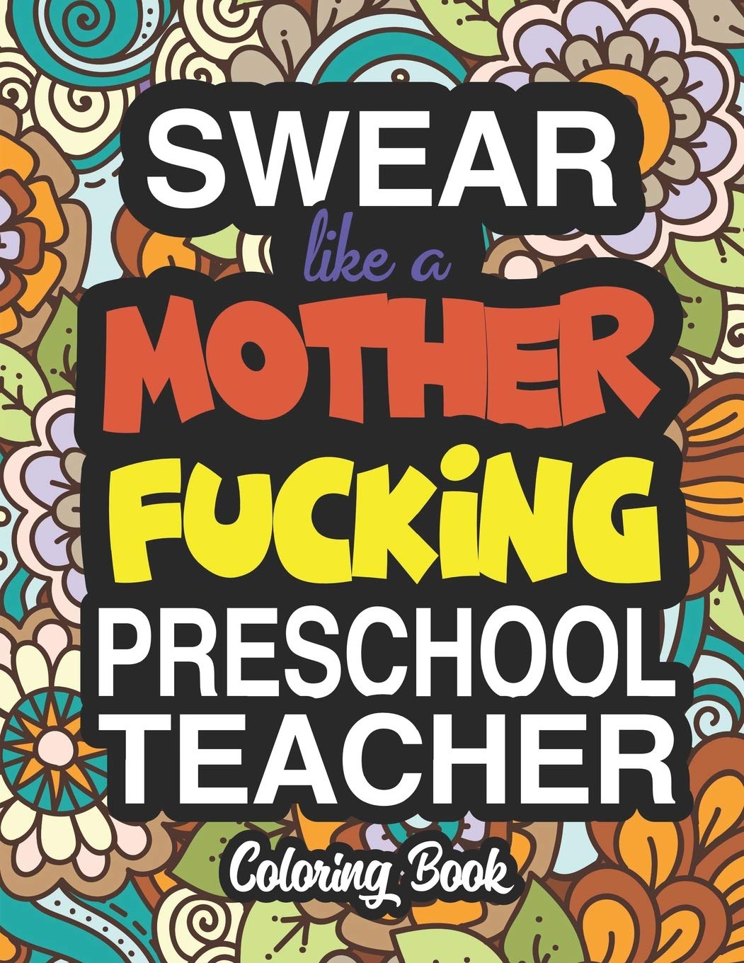 preschool teacher presents