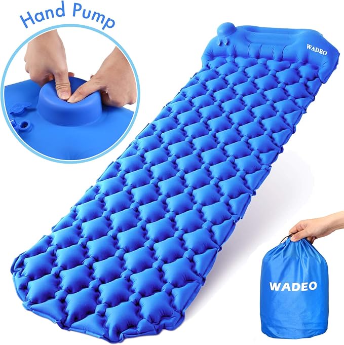 Lightweight Camping Mat with Carrying Bag and Patch Kit ZOMAKE Sleeping