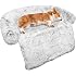 Calming Dog Bed Fluffy Plush Dog Mat for Furniture Protector with Removable Washable Cover for Large Medium Small Dogs and Ca