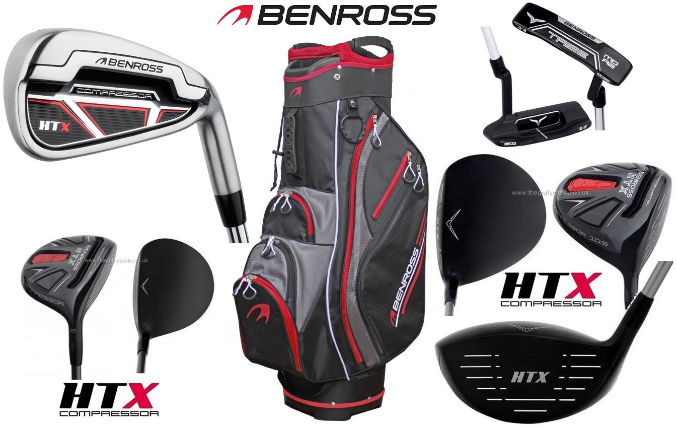 Benross HTX Compressor Complete All Graphite Mens Golf Club Set Right