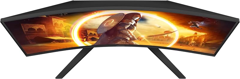 CQ32G4VEAD 32 Zoll Curved, WQHD Gaming Monitor, 180Hz, Fast VA Panel, 1ms GtG, Adaptive Sync, HDR10, FreeSync, (2560x1440 HDMI 2X 2.0 DP 1x 1.4) Schwarz