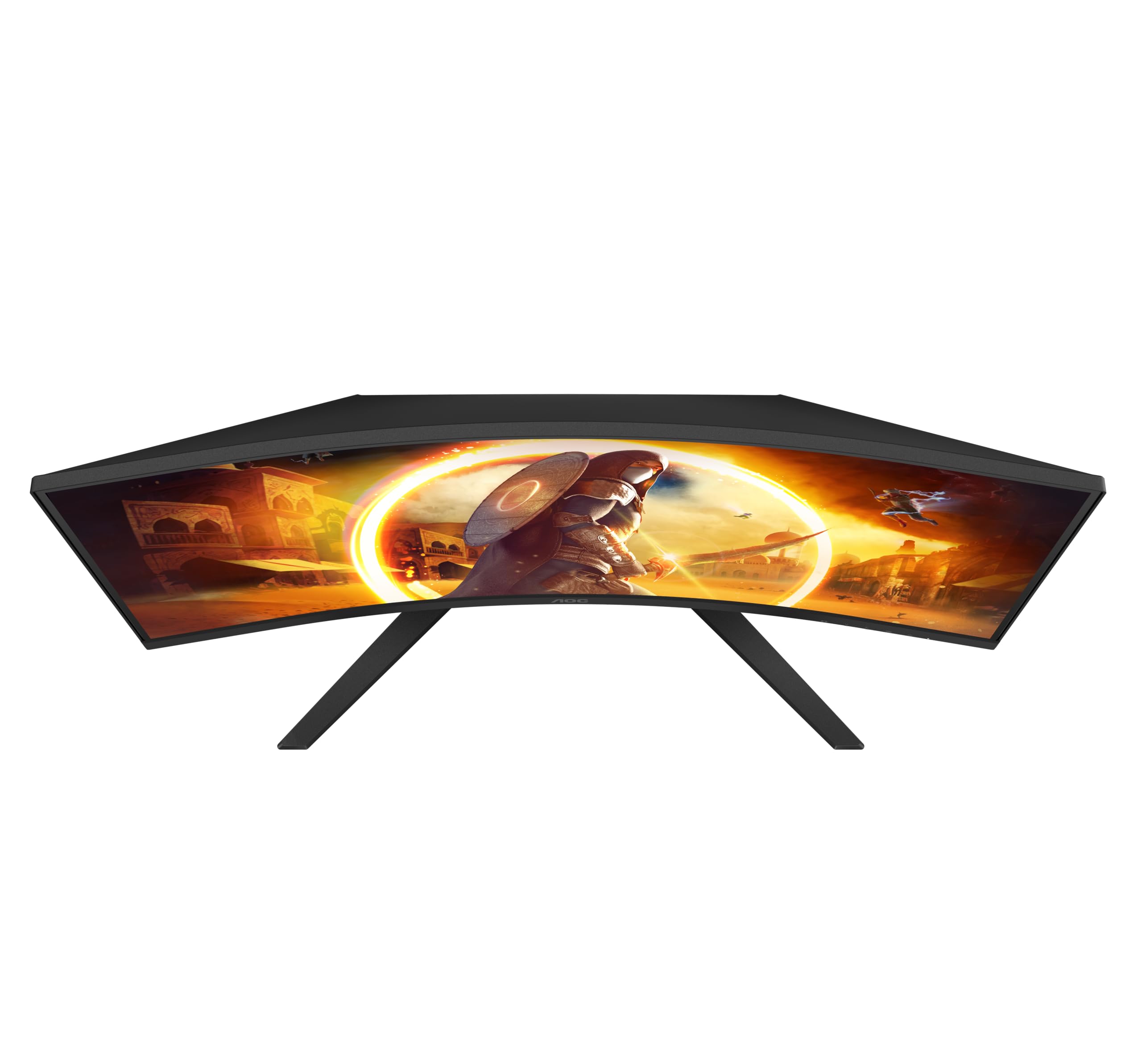 AOC CQ32G4VE 32 Zoll Curved, WQHD Gaming Monitor, 180Hz, Fast VA Panel, 1ms GtG, HDR10, FreeSync, (2560x1440 HDMI 2X 2.0 DP 1x 1.4) Schwarz 6
