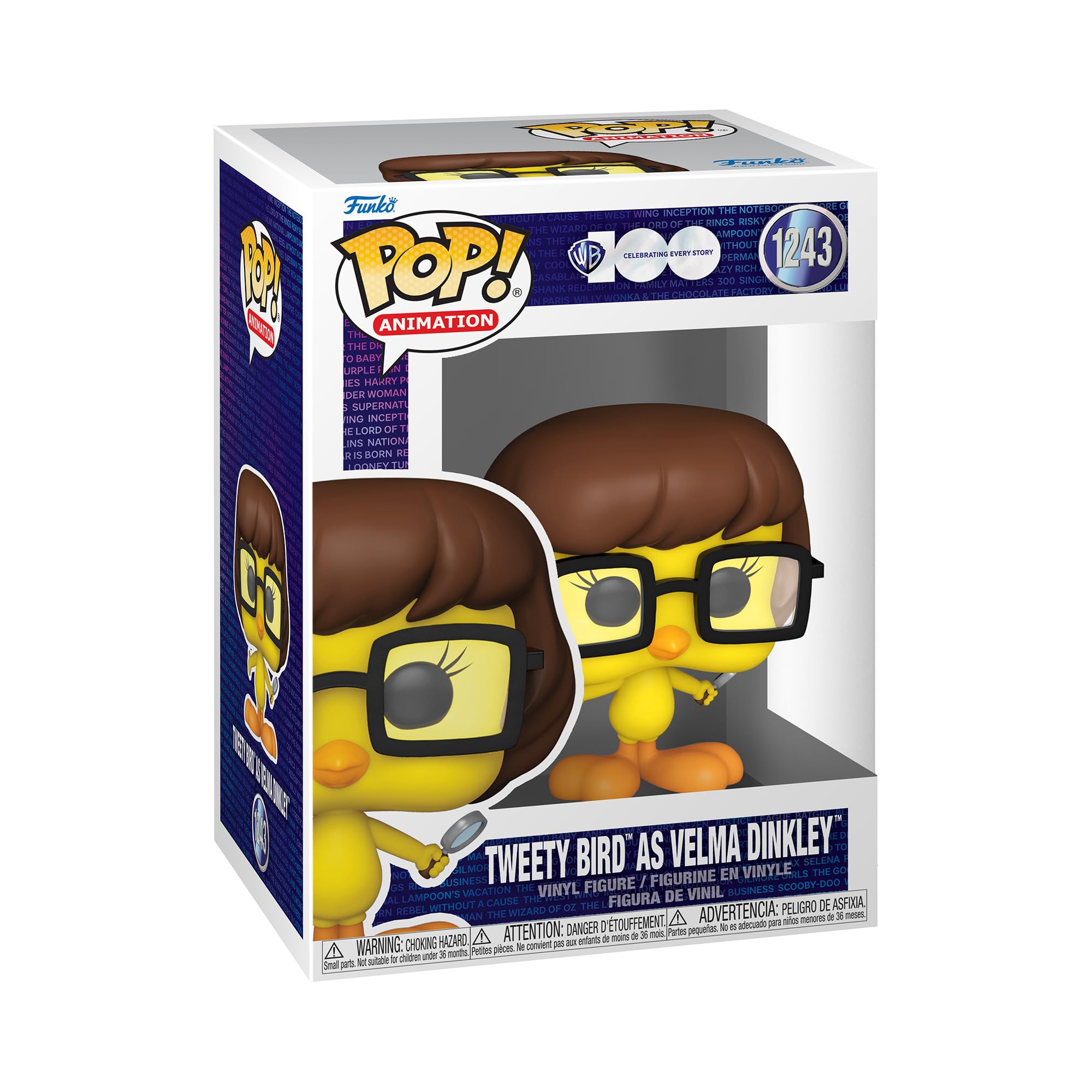 Funko POP! Animation: HB - Tweety Bird As Velma - Looney Tunes - Collectable Vinyl Figure - Gift Idea - Official Merchandise - Toys for Kids & Adults - TV Fans - Model Figure for Collectors