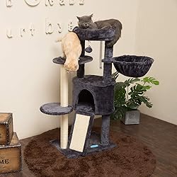 Hey-brother Cat Tree with Scratching Board, Cat