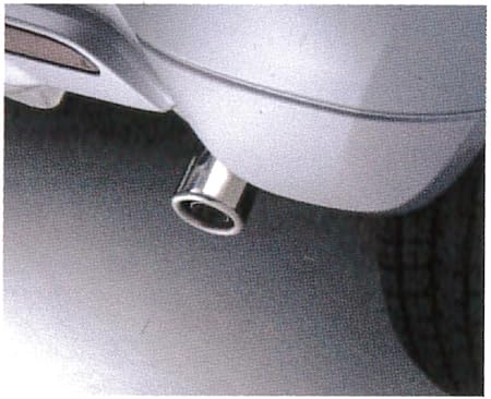 Amazon マフラーカッター 国内三菱純正op Mitsubishi I I Miev 三菱 アイ アイミーブ Na用 マフラーカッター 車 バイク