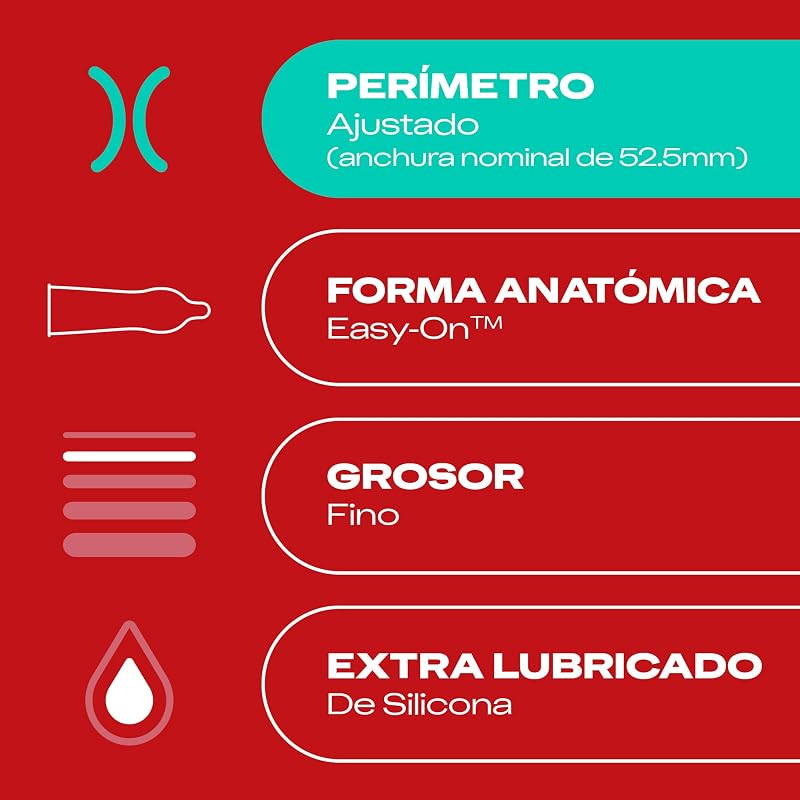 Preservativos Durex Soft Sensitive Para Maior Sensação Tamanho Pequeno - Branco, 10 Unidade (Embalagem de 1)