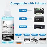 JoyPrinting Printhead Cleaner Kit for All Inkjet Printers 100ml 2-Pack view 2