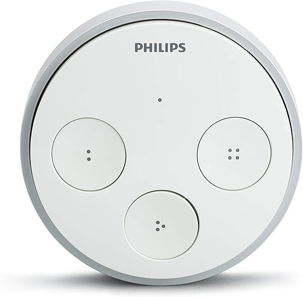 Philips Hue Tap   Interruptor funciona sin pilas puede colocarse en la pared compatible con Apple Homekit y Google Home