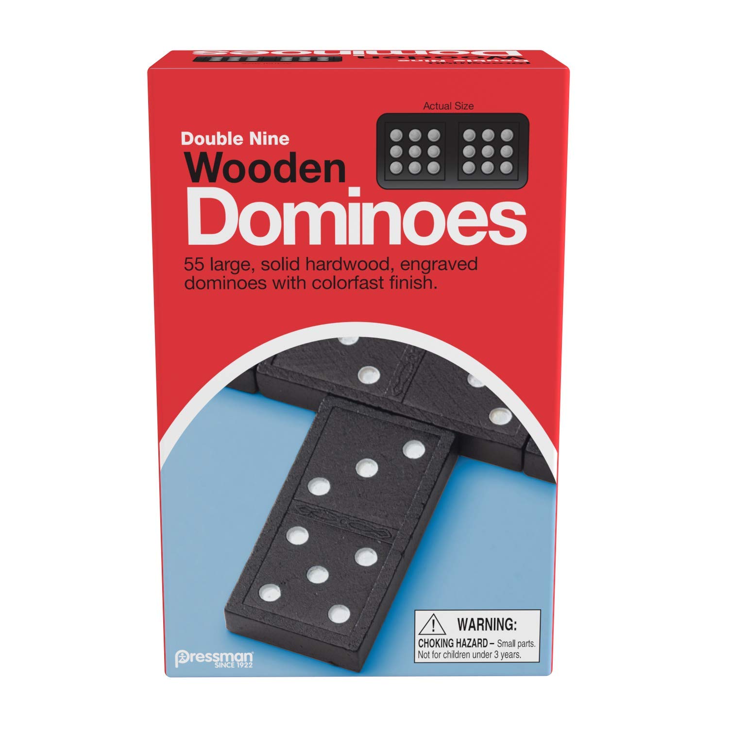 Goliath Games Double 9 Wooden Dominoes