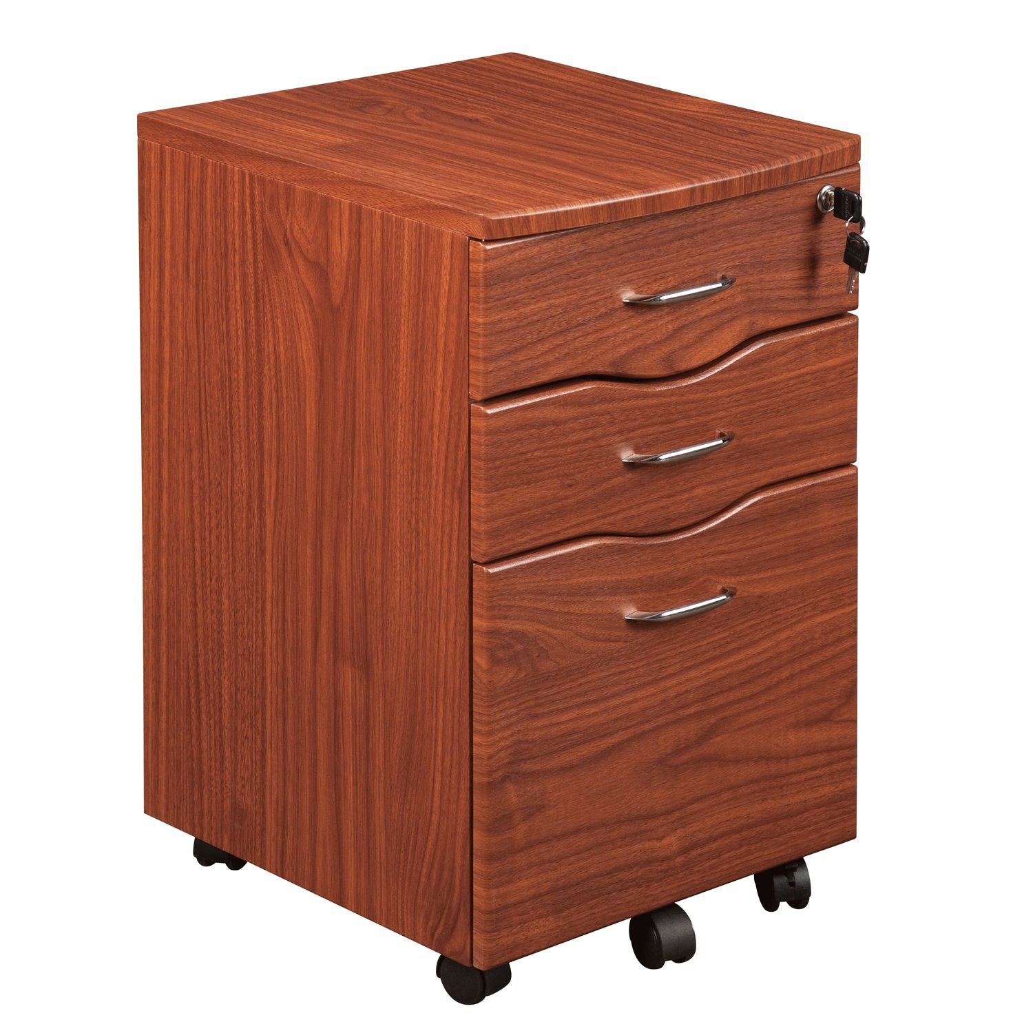 Techni Mobili Rolling File with Storage, Mahogany Amazon.ca
