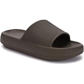 Joomra Pillow Slippers for Women and Men Thick Sole Ultra Cushion Slides | Cloud-Like Sole, Quick Drying Shower Shoes, Soft Open Toe Indoor Outdoor Sandals