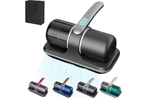 Puresleepy Pro Bed Vacuum, Pure Sleepy, Pure Sleepy Pro Bed Vacuum, Isterilize Cordless Handheld Vacuums for Mattres, Vibrate