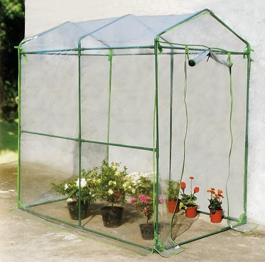 title=Telo di ricambio in PVC trasparente per serra a casetta 647/12 VerdeLook
