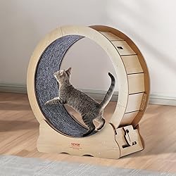 VEVOR Cat Exercise Wheel, Large Treadmill Wheel for