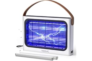 YISSVIC Bug Zapper Indoor Electric Mosquito Zapper Outdoor 4200V Plug in Waterproof for Kitchen Patio Courtyard Garden Campin