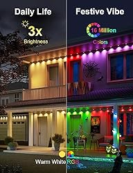 Fussion 200ft Permanent Outdoor Lights for