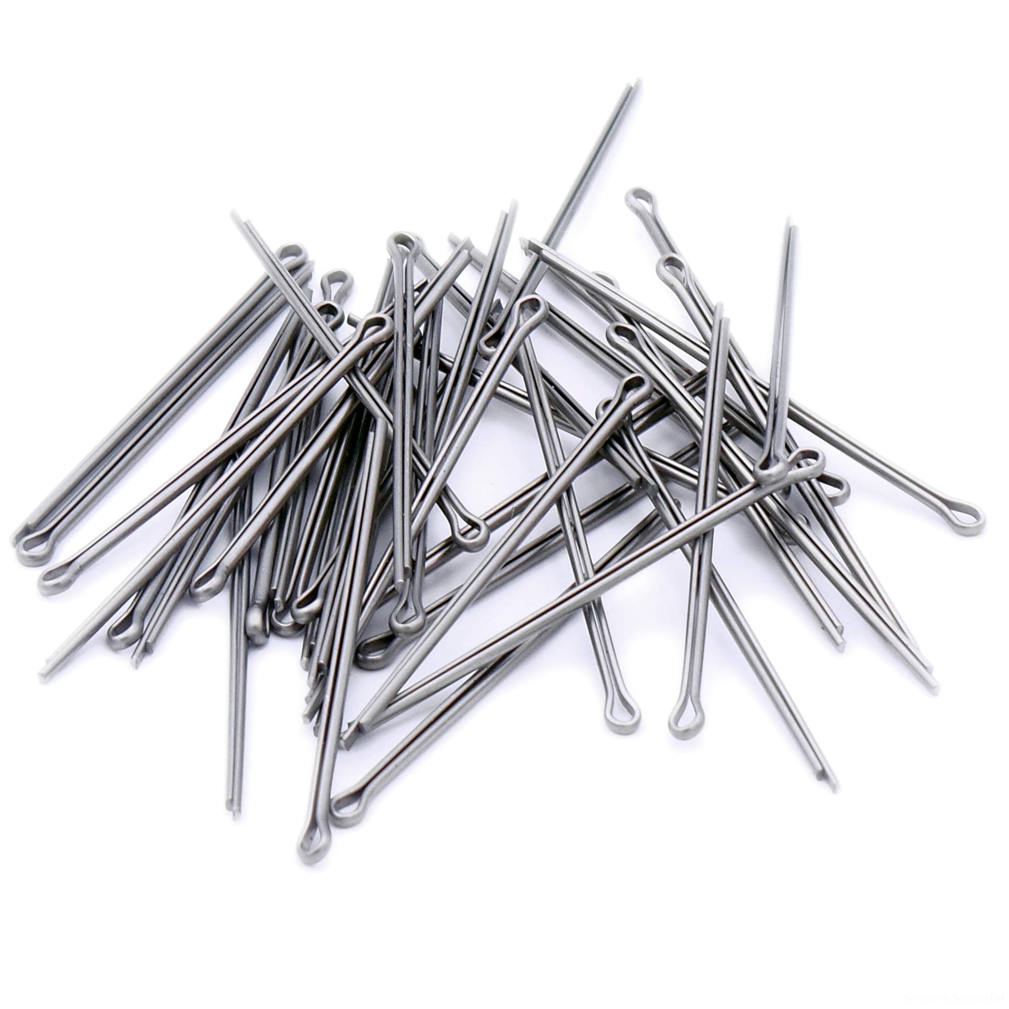 M1.6 (1.6mm x 8mm) Split Cotter Pin - Stainless Steel (A2) (Pack of 40)