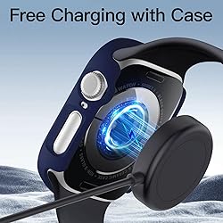 Adorve 3 Pack Tempered Glass Case for Apple Watch