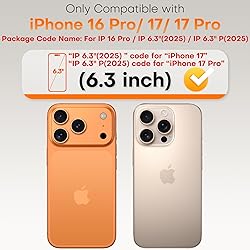 TOCOL for iPhone 17 Screen Protector 6.3 inch 9H