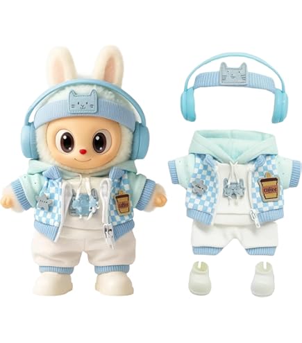 Labubu専用コスプレ G-dragon Amazon.com: Doll Clothing for labubu 15 / 17 cm Handmade