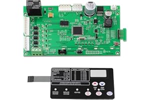 ENRUIEER 42002-0007S Control Board Kit with 472610Z Switch Membrane Pad,for Pentair MasterTemp 200/250/300/400,for Sta-Rite SR200/SR333/SR400,Compatible with NA and LP Series Pool/Spa Heater Electrical Systems