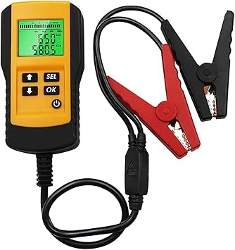 Amazon Com Diagnostic Scanner Car Fault Tester Lead Acid Battery Tester 12v Battery Tester Can Measure Voltage Resistance Car Battery Testing For Vehicle Suv Car Van Truck Home Improvement