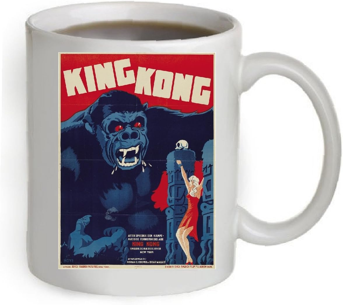 King Kong Coffee Mug OZ. (The Poster is printed on both