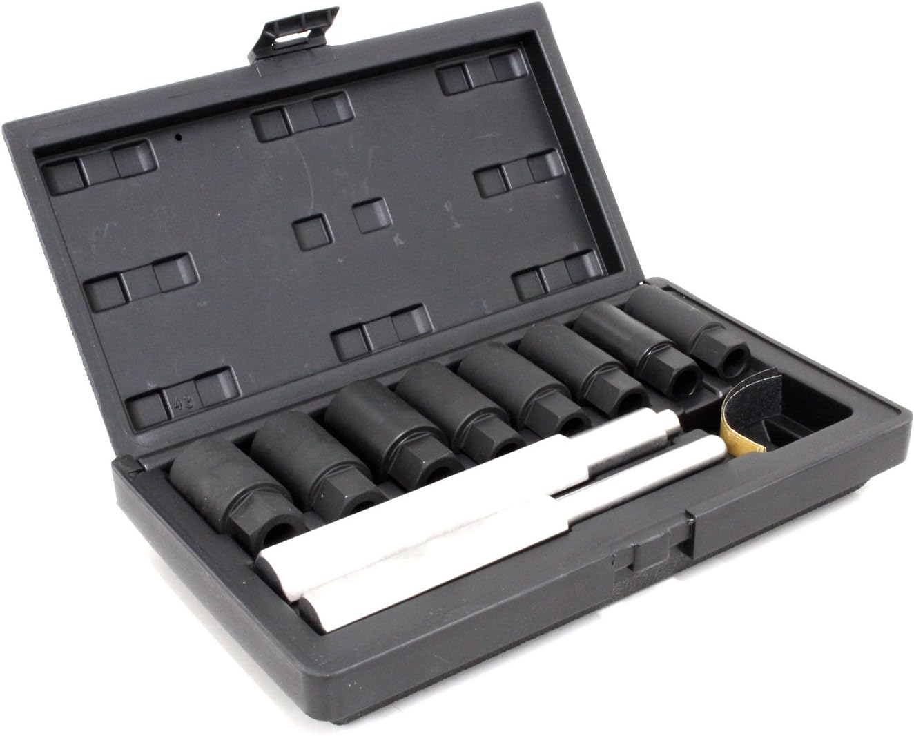 Amazon ホイールロックナット外し リムーバーキット 10pc 内溝タイプ ロックナット 車 バイク