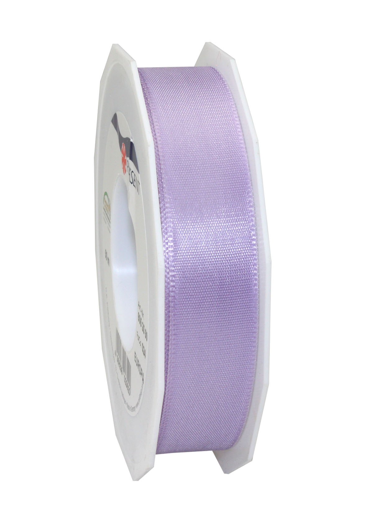 PRÄSENT - Europa Taffeta Ribbon Light Purple 25 mm width, 50 m length — image 1