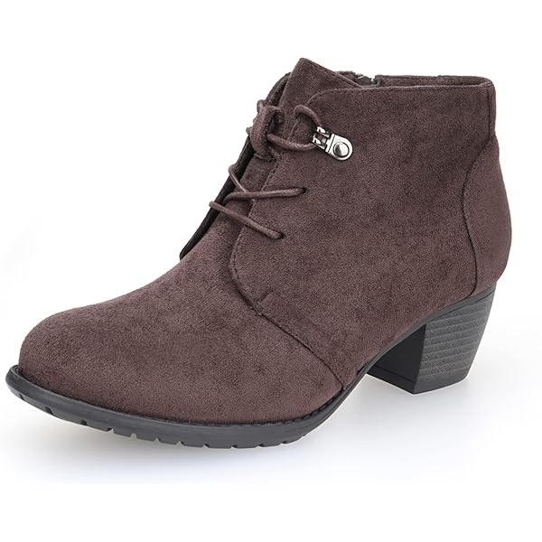 Women's Double Touch & Close Faux Fur Ankle Winter Boots - Slip On, Water Resistant, Thermal - View #7